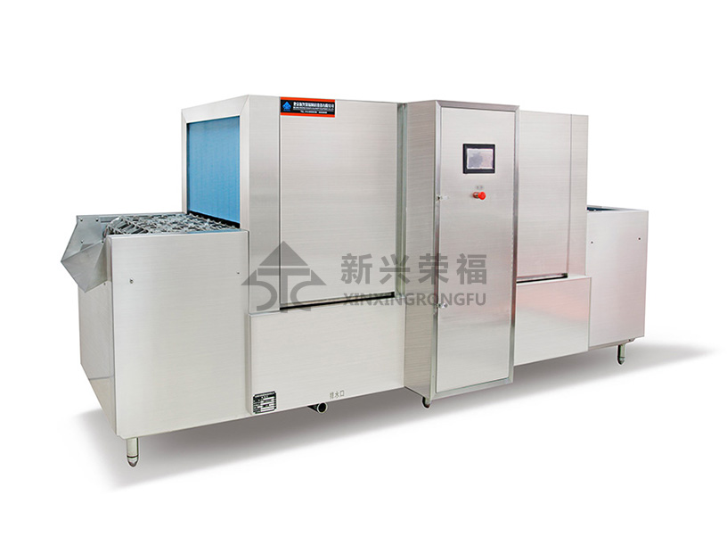 洗箱洗碗一體機(jī)+熱風(fēng)循環(huán)消毒庫(kù)，餐具洗凈消毒存儲(chǔ)一站式解決